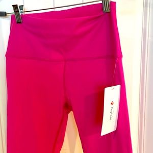 Never worn hot pink 7/8 yoga pants from Amazon. Hey Nuts brand.
